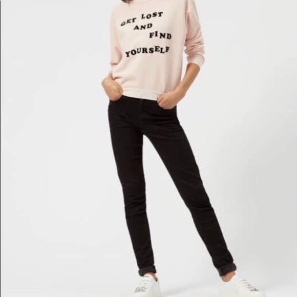 NWT Wildfox Get Lost And Find Yourself Sweatshirt L - Picture 12 of 12